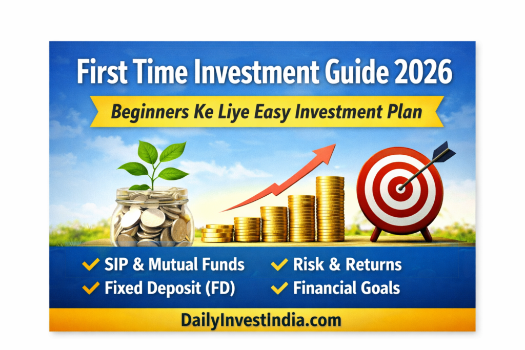 2026 में पहली बार निवेश कैसे करें beginner guide
