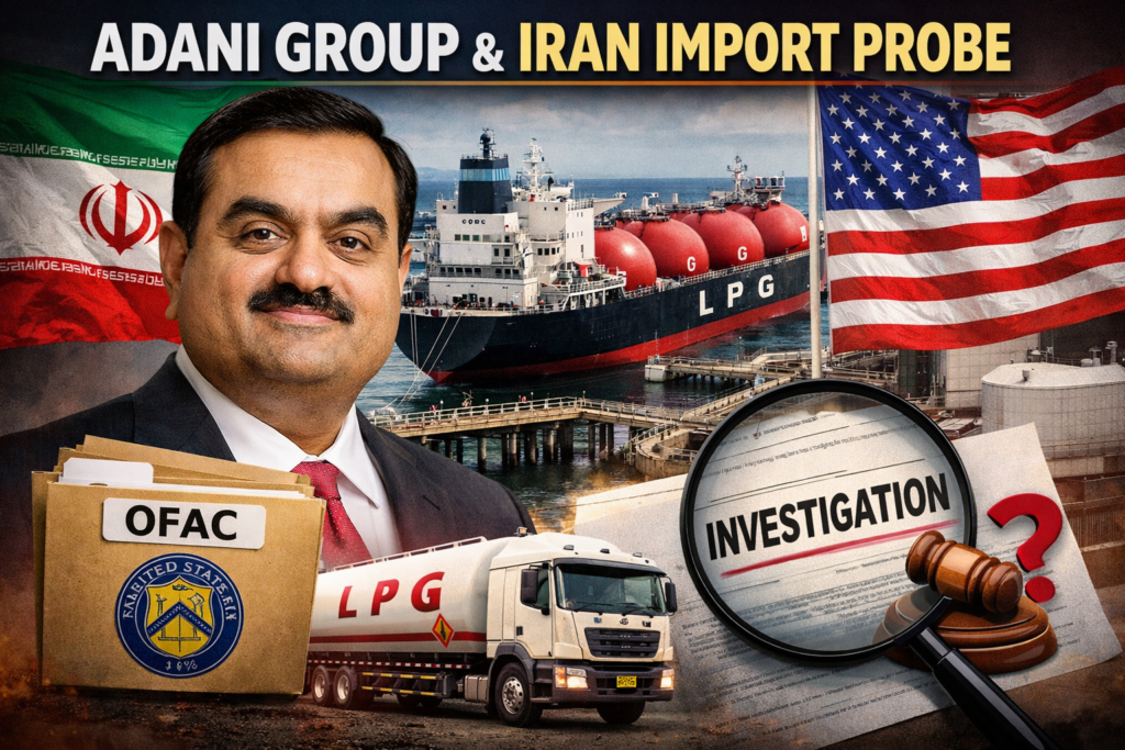 Adani Group Iran Import Investigation Latest News