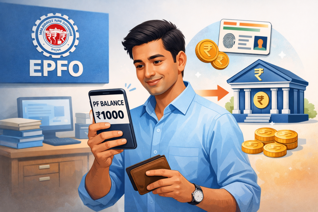 EPFO New Update 2026: Inactive PF Accounts का ₹1000 तक पैसा अब Automatic Bank Account में मिलेगा EPFO Auto Settlement Scheme