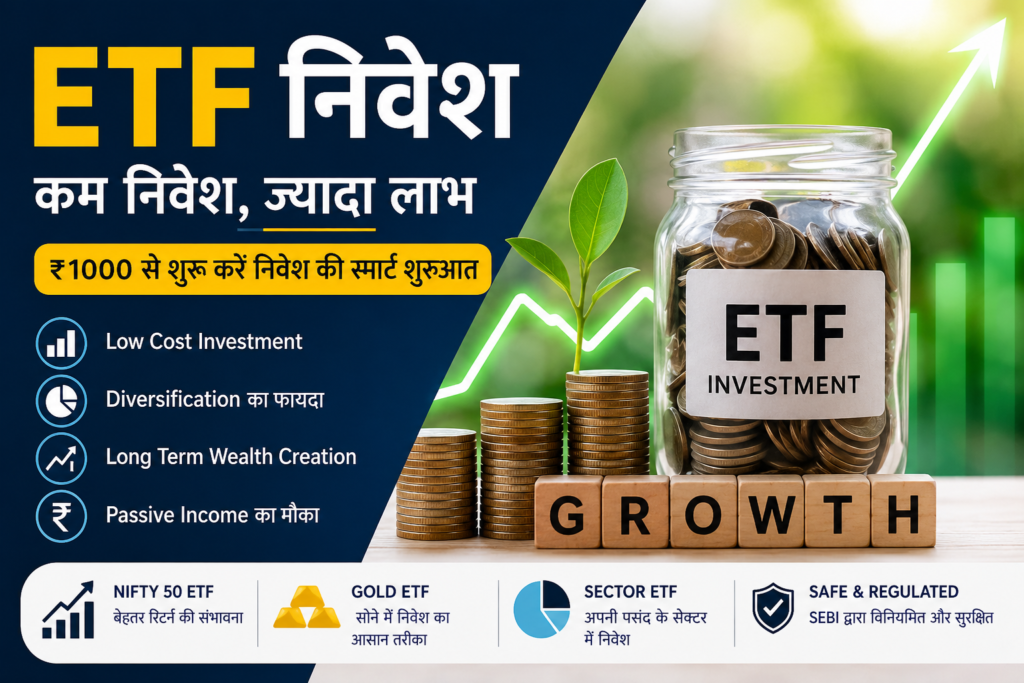 ETF क्या है? ₹1000 से ETF निवेश कैसे शुरू करें – शुरुआती निवेशकों के लिए 2026 की पूरी जानकारी 1000757282